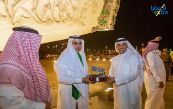 Extra offers “Al-Bairaq Sculpture” to the nation in Al-Khobar and Abdullah Al-Fozan confirms his commitment to supporting the aesthetic aspects